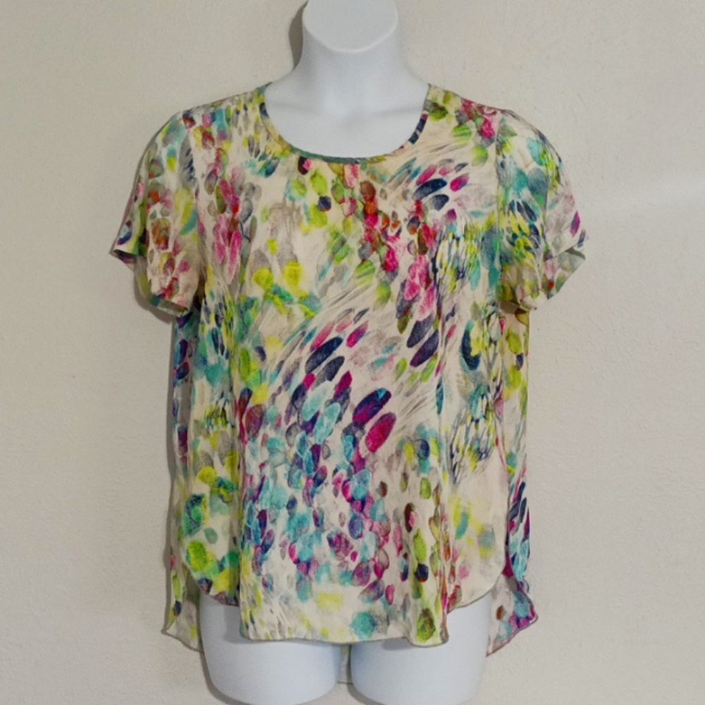 Spense multi colored large blouse